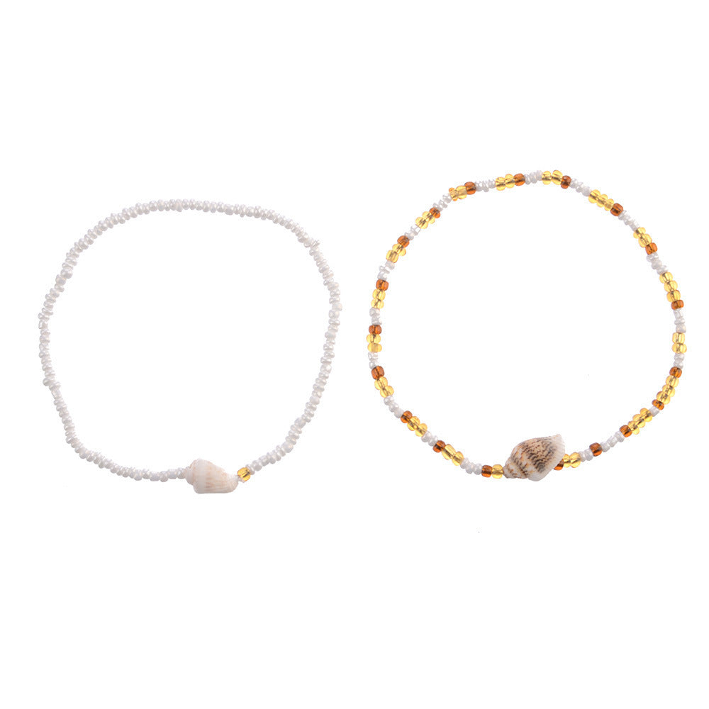 Shell anklet