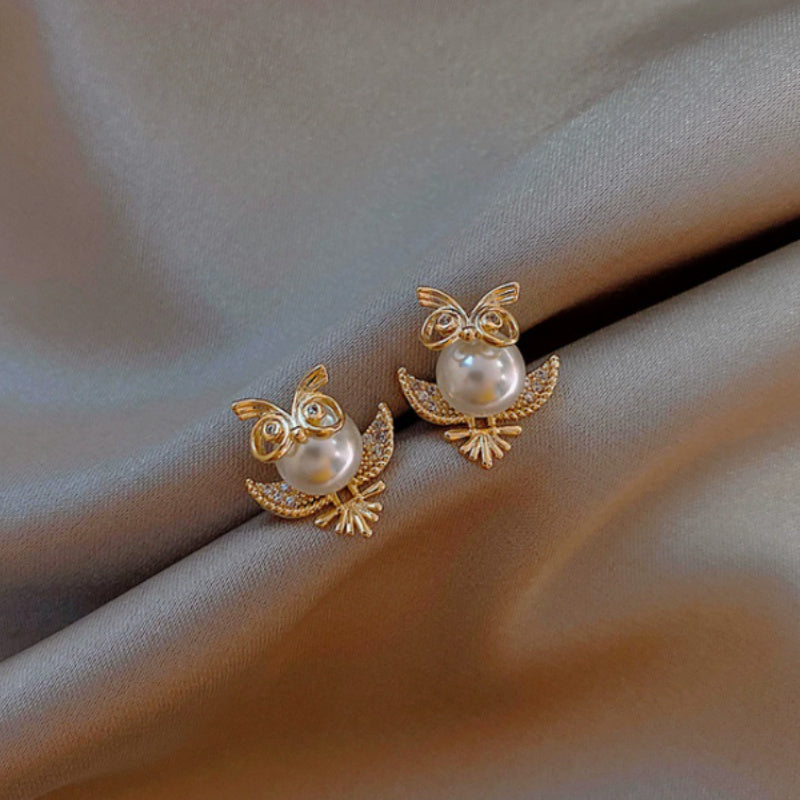 925 Silver Needle Smart French Light Tide Elegant Retro
