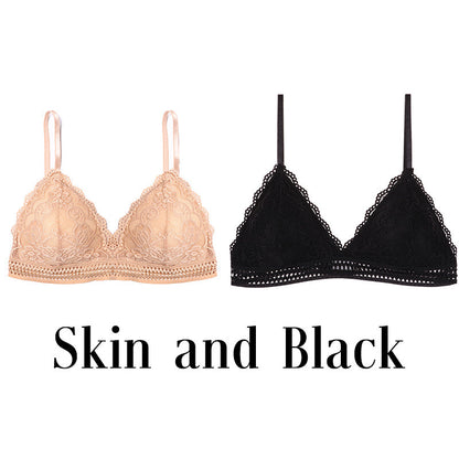 Sexy triangle cup bra