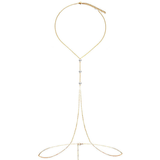 Fashion Pearl Women's Body Chains