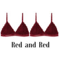 Sexy triangle cup bra