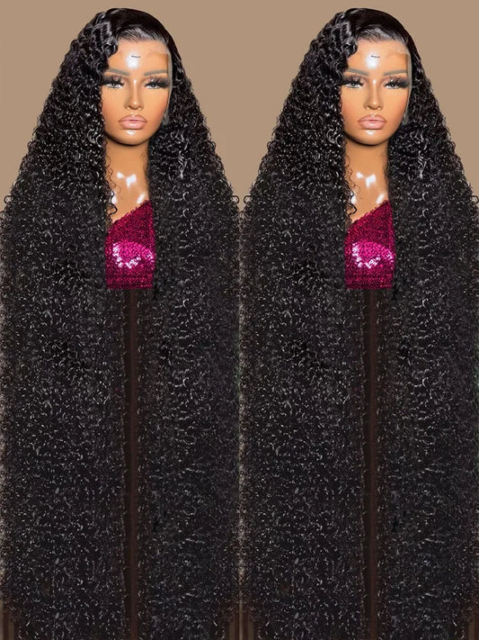 Brazilian Pre Plucked Curly Human Hair Wigs