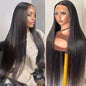 Lace Wig Women's Long Straight High-temperature Fiber